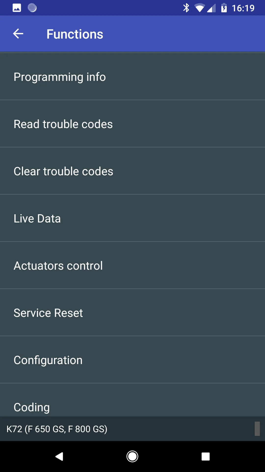 MotoScan for BMW Motorcycles | Indus Appstore | Screenshot