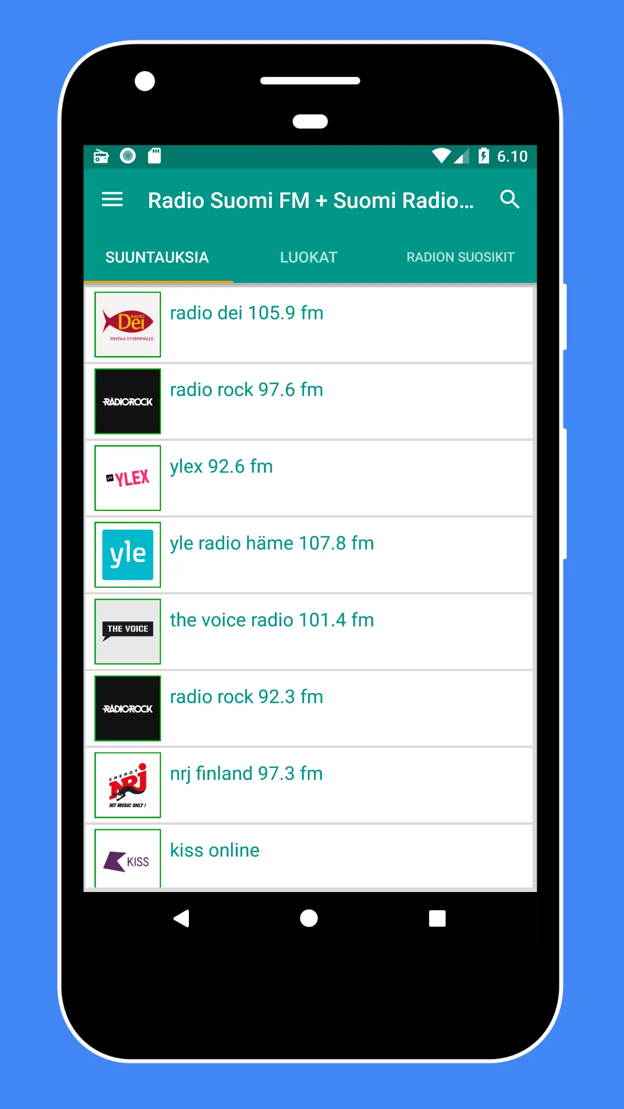 Radio Finland FM - DAB Radio | Indus Appstore | Screenshot