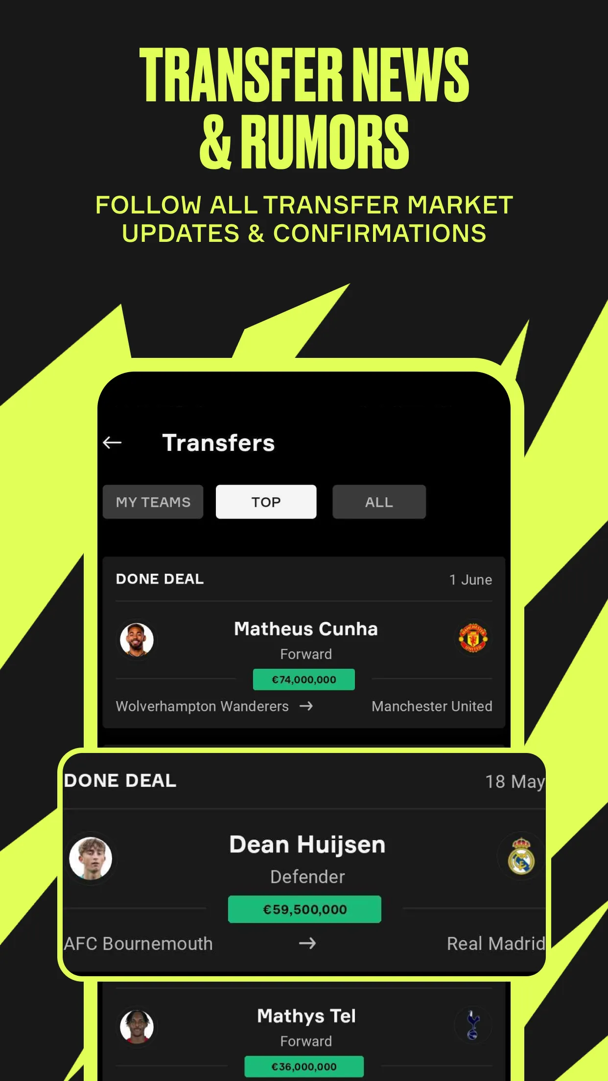 OneFootball: All Soccer Scores | Indus Appstore | Screenshot