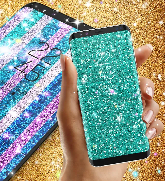 Glitter live wallpaper | Indus Appstore | Screenshot