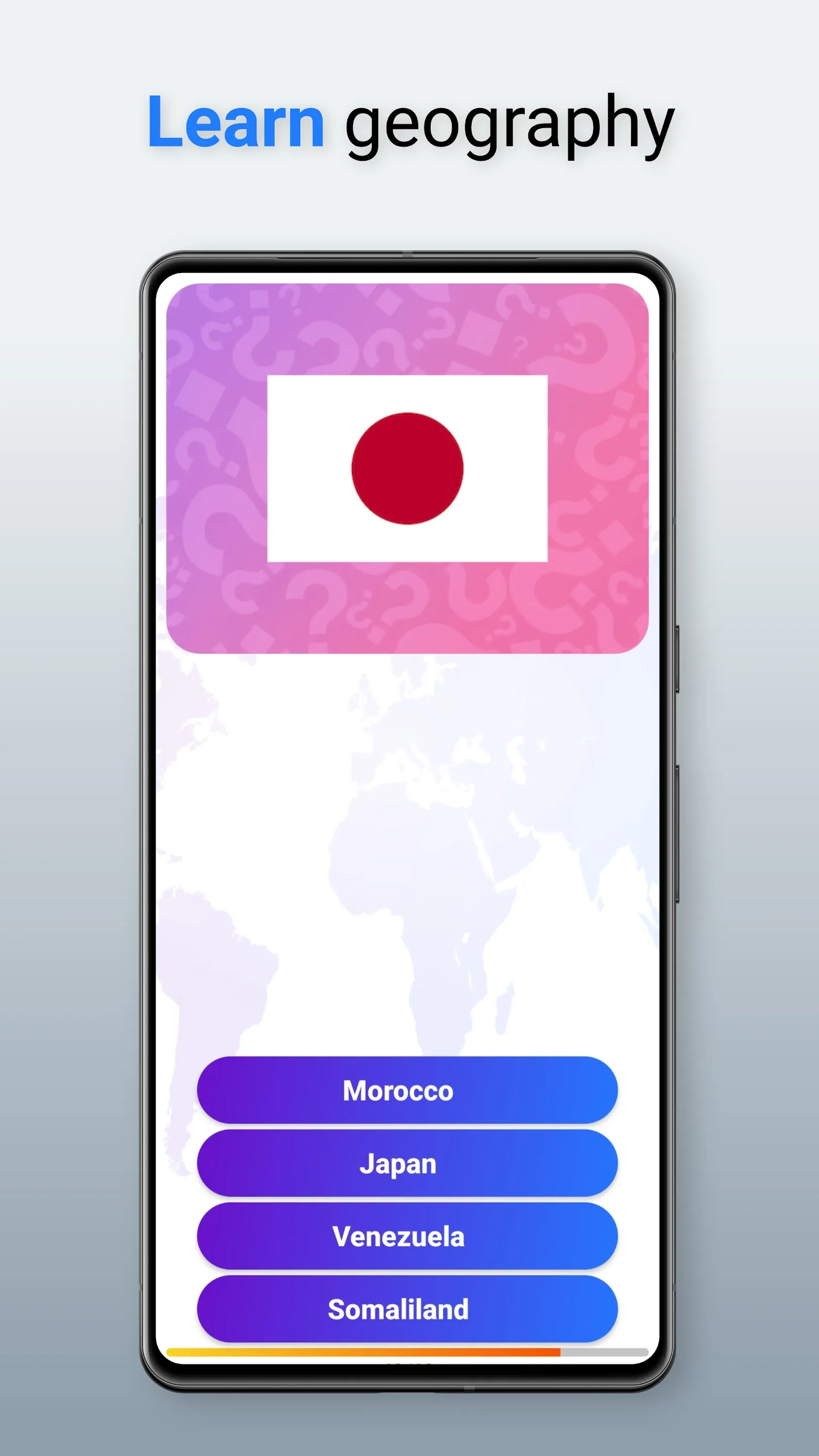 Flags of the World Quiz Game | Indus Appstore | Screenshot