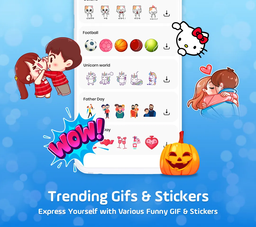Emojikey: Emoji Keyboard Fonts | Indus Appstore | Screenshot