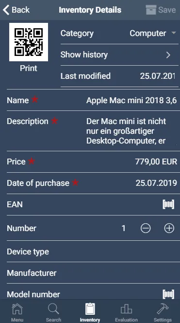 HITS Inventory Manager | Indus Appstore | Screenshot