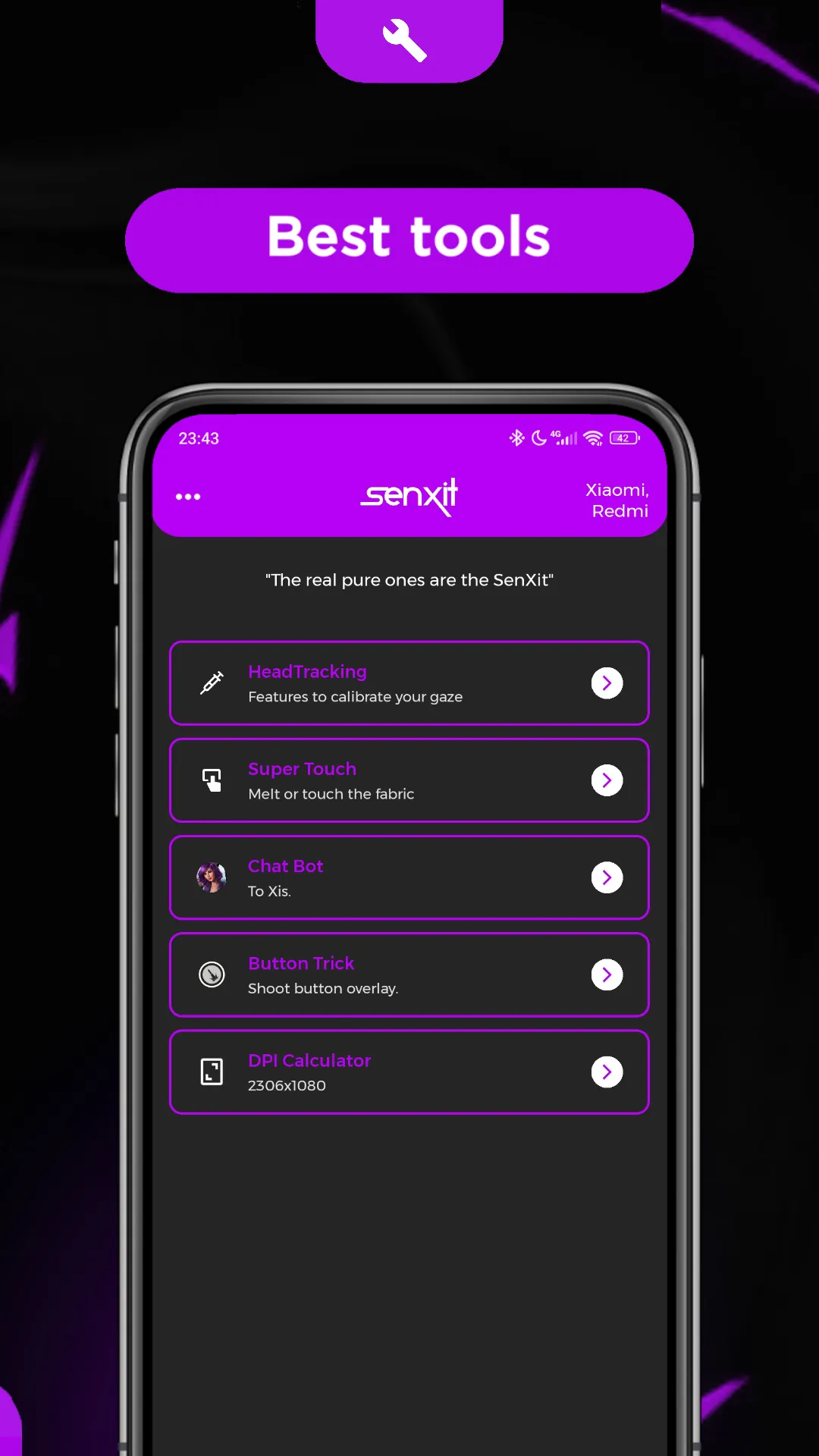 SenXit - Sensi FF Pack | Indus Appstore | Screenshot