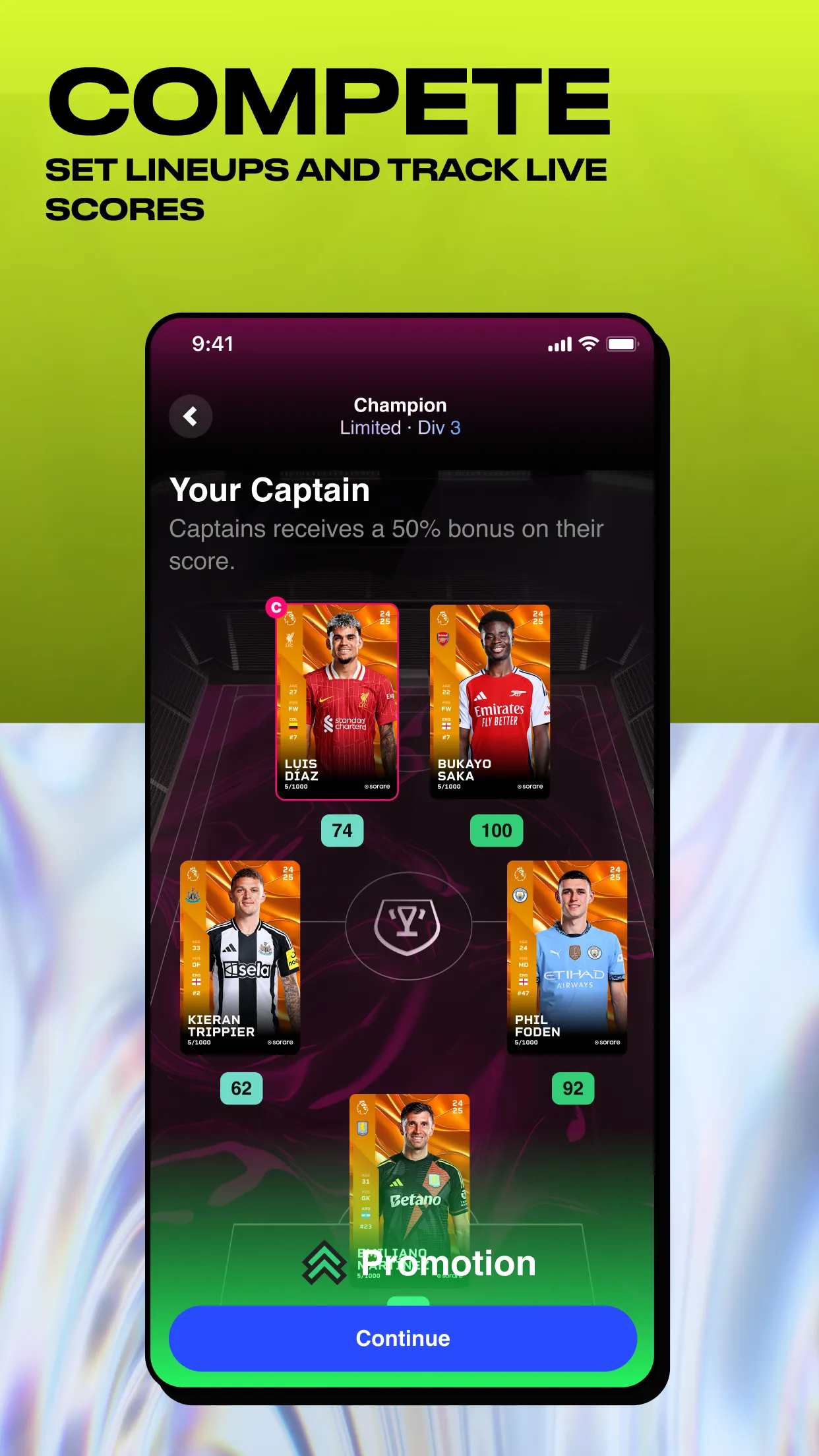 Sorare Fantasy Football | Indus Appstore | Screenshot