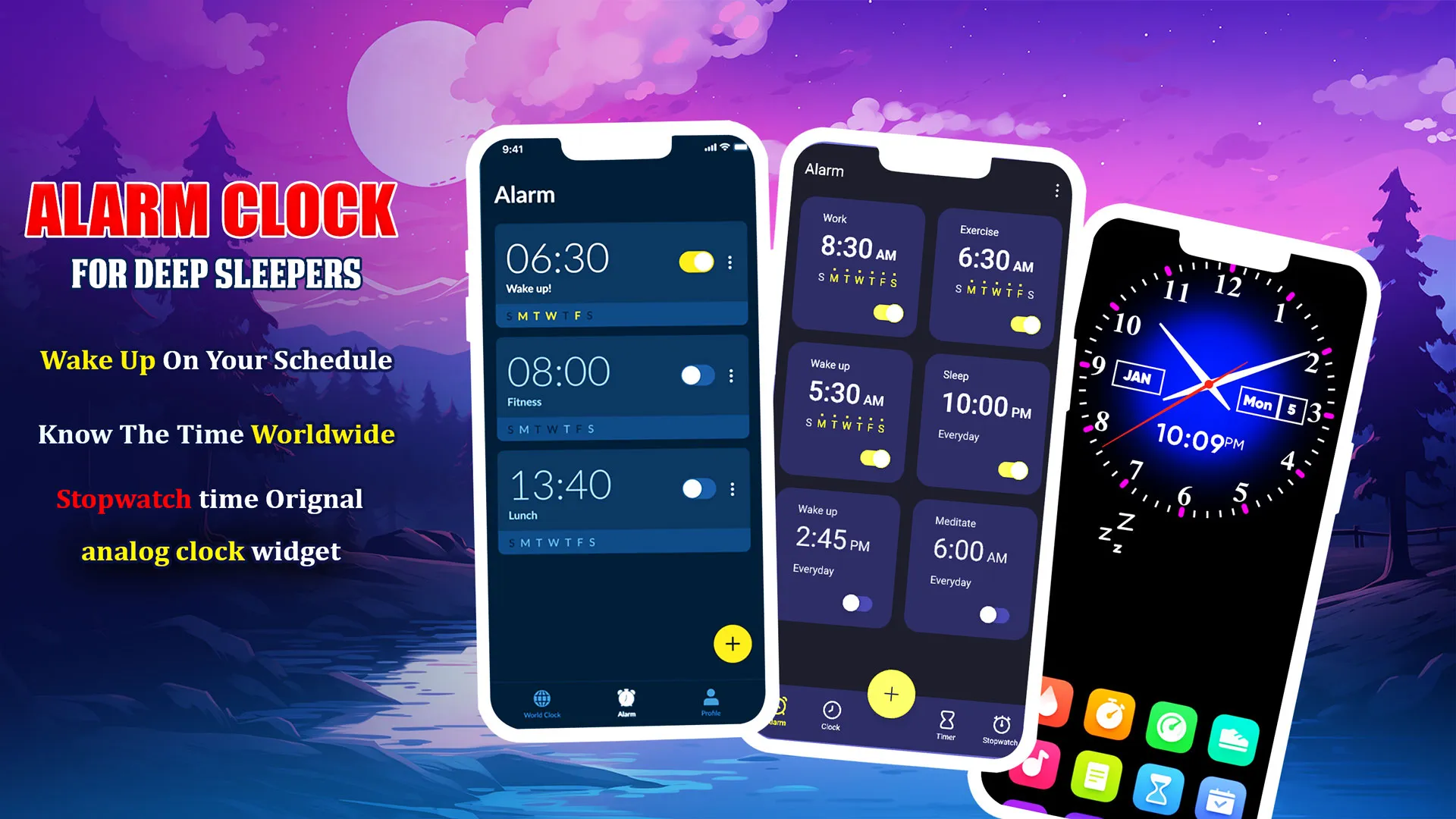 Alarm clock for deep sleepers | Indus Appstore | Screenshot