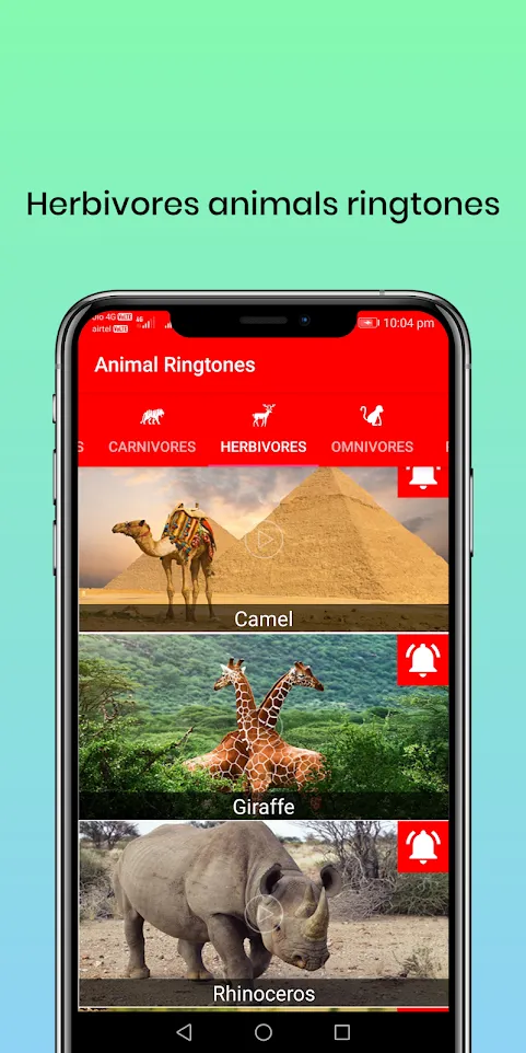 150 Animal Ringtones | Indus Appstore | Screenshot