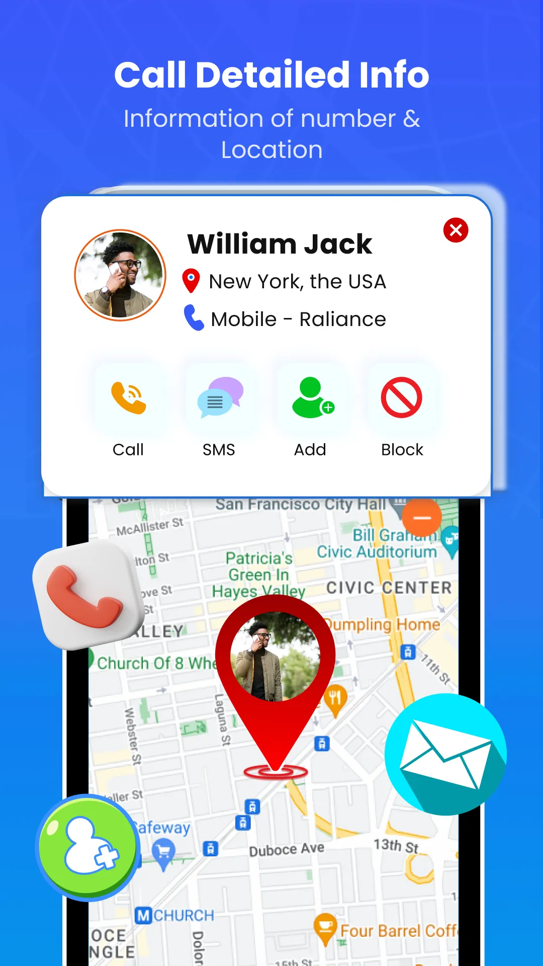 Phone Number Locator | Indus Appstore | Screenshot