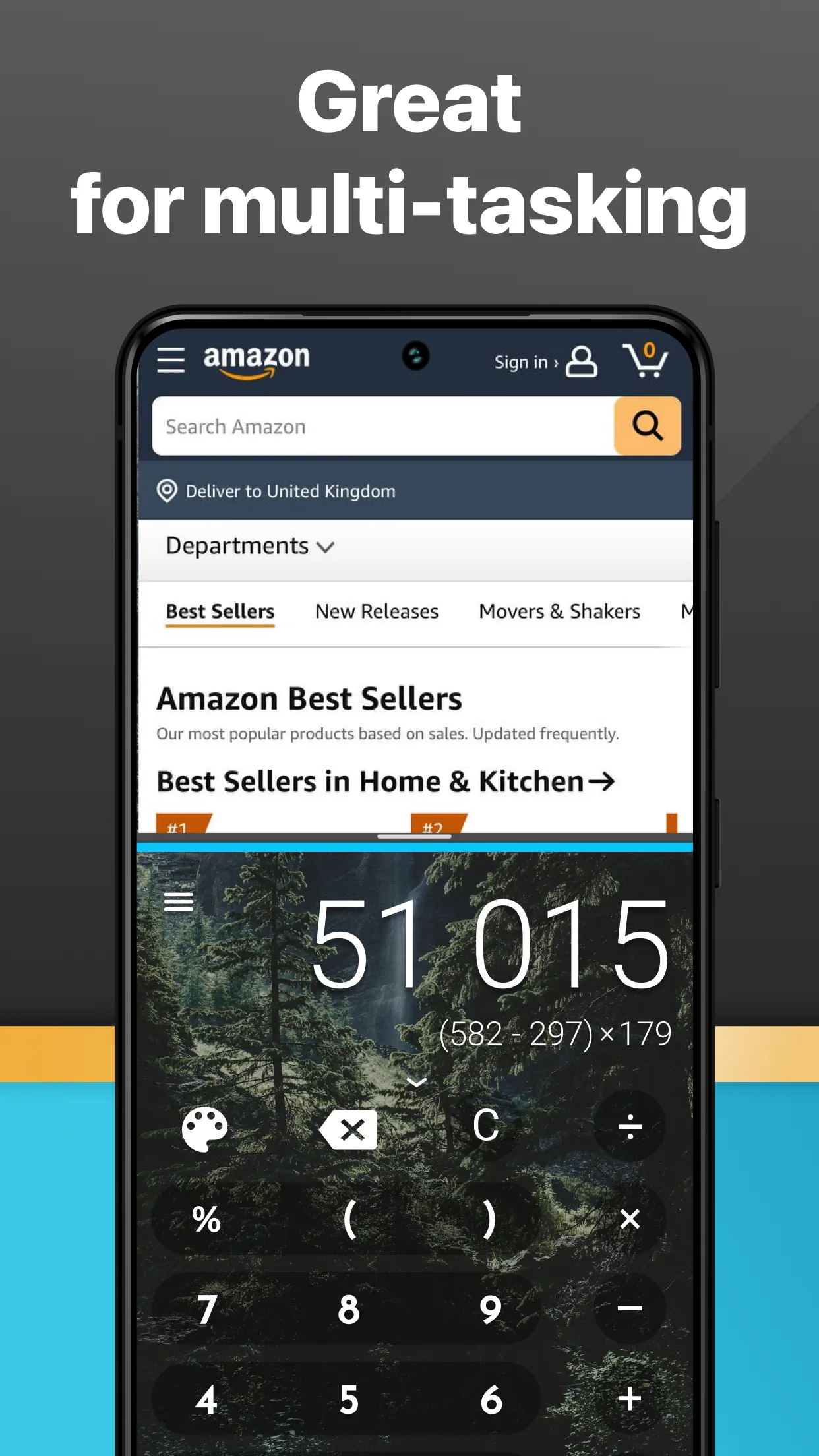 CALCU Stylish Basic Calculator | Indus Appstore | Screenshot