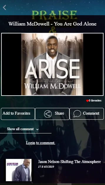 Praise and Worship Songs | Indus Appstore | Screenshot