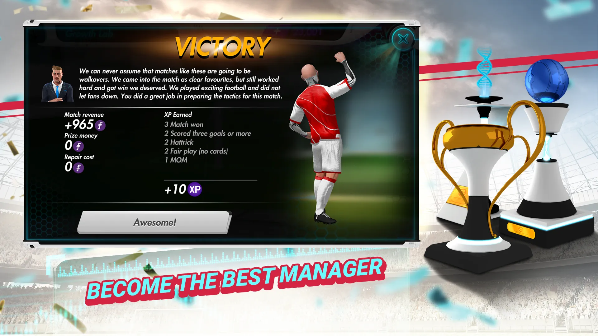 Futuball - Football Manager | Indus Appstore | Screenshot