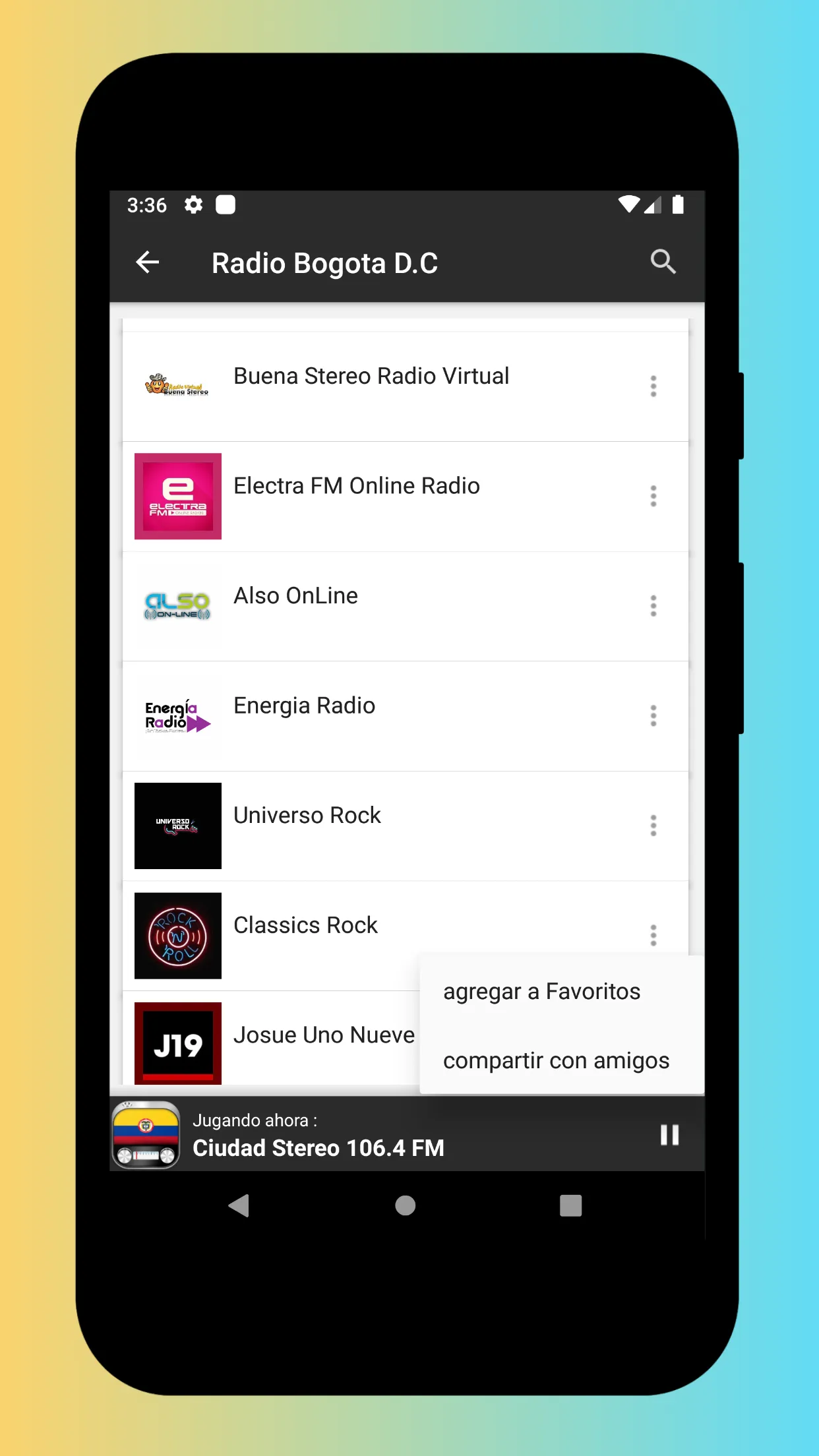 Radio Colombia - Radio AM & FM | Indus Appstore | Screenshot