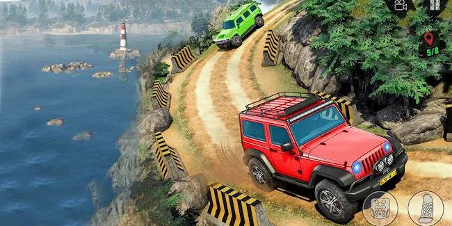 Offroad Jeep Driving Jeep Game | Indus Appstore | Screenshot