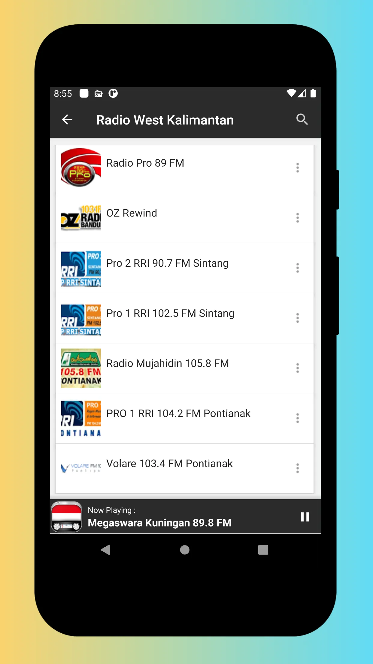 Radio Indonesia - Radio Online | Indus Appstore | Screenshot