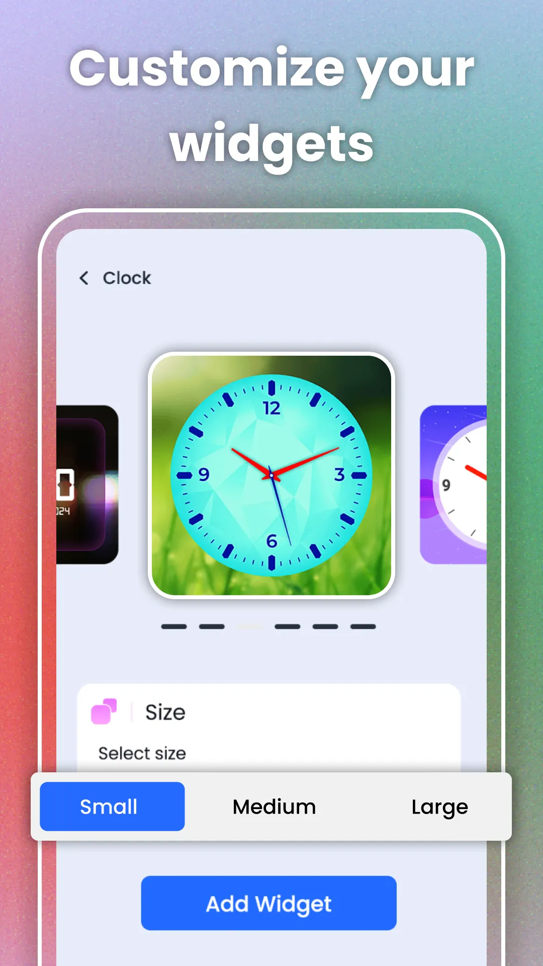 Fine Color Widgets | Indus Appstore | Screenshot