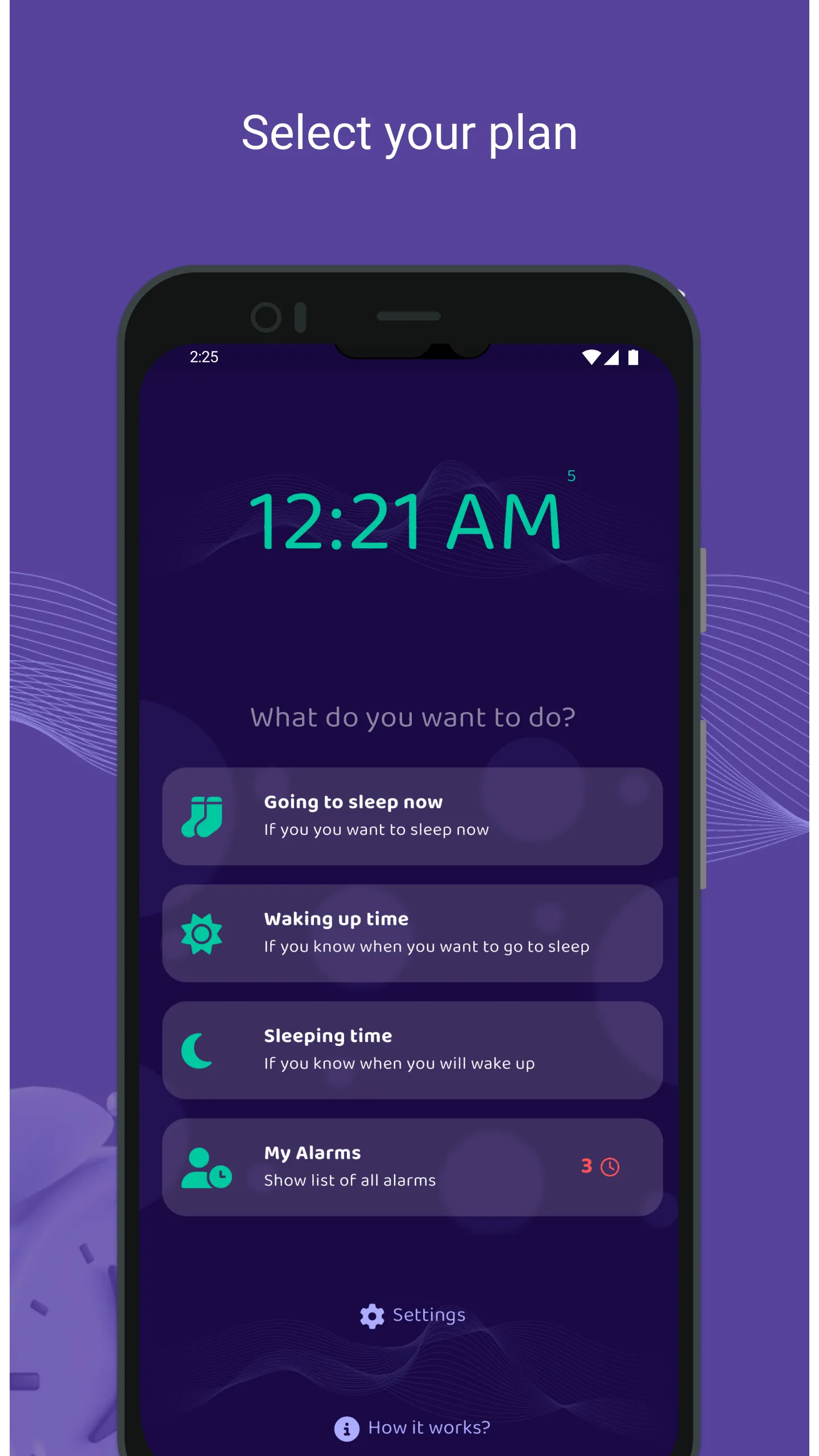 Sleep Hours Alarm | Indus Appstore | Screenshot