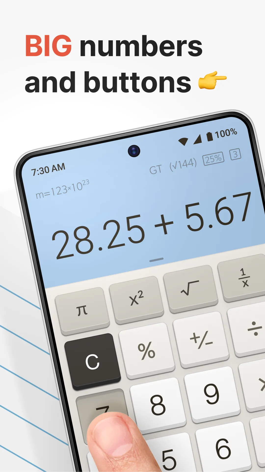 Calculator Plus with History | Indus Appstore | Screenshot