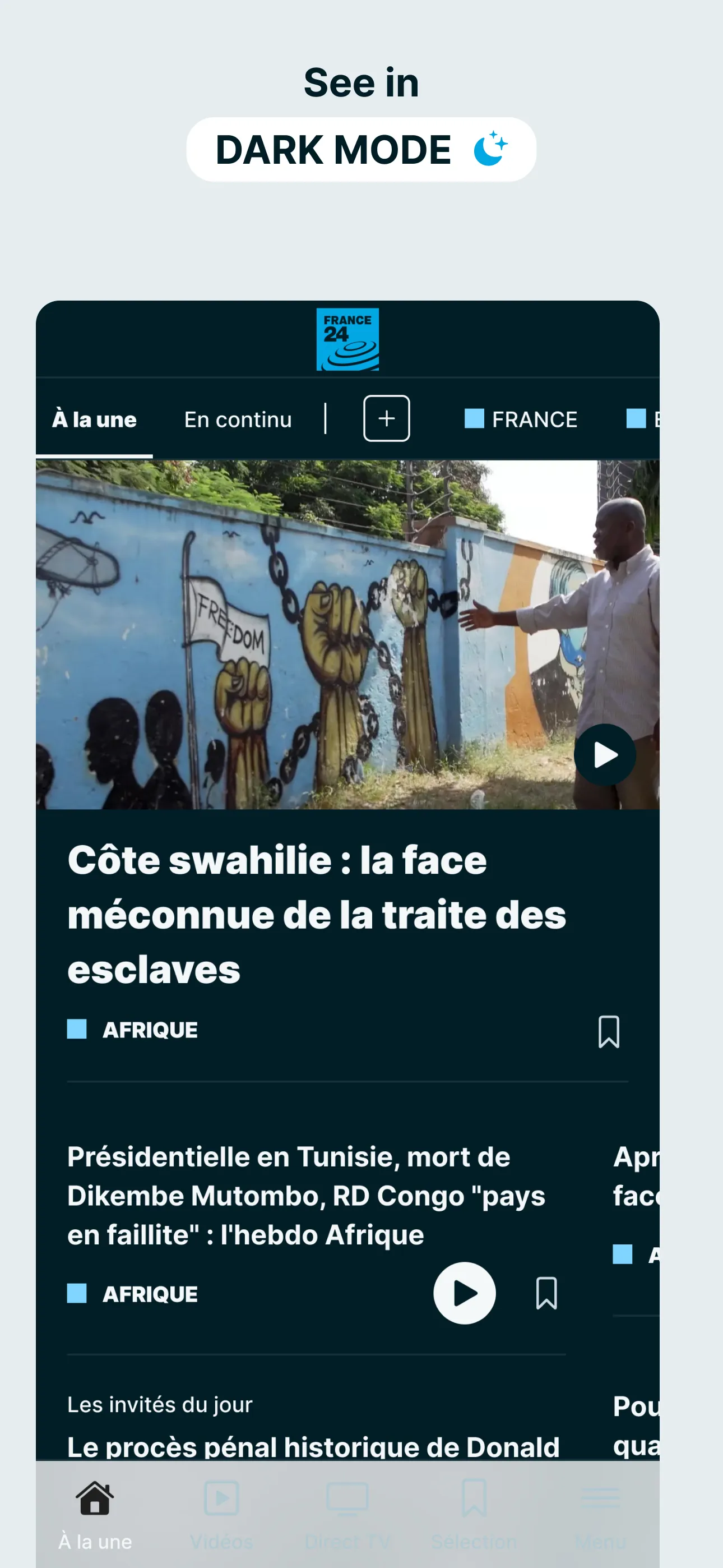 FRANCE 24 - Live news 24/7 | Indus Appstore | Screenshot