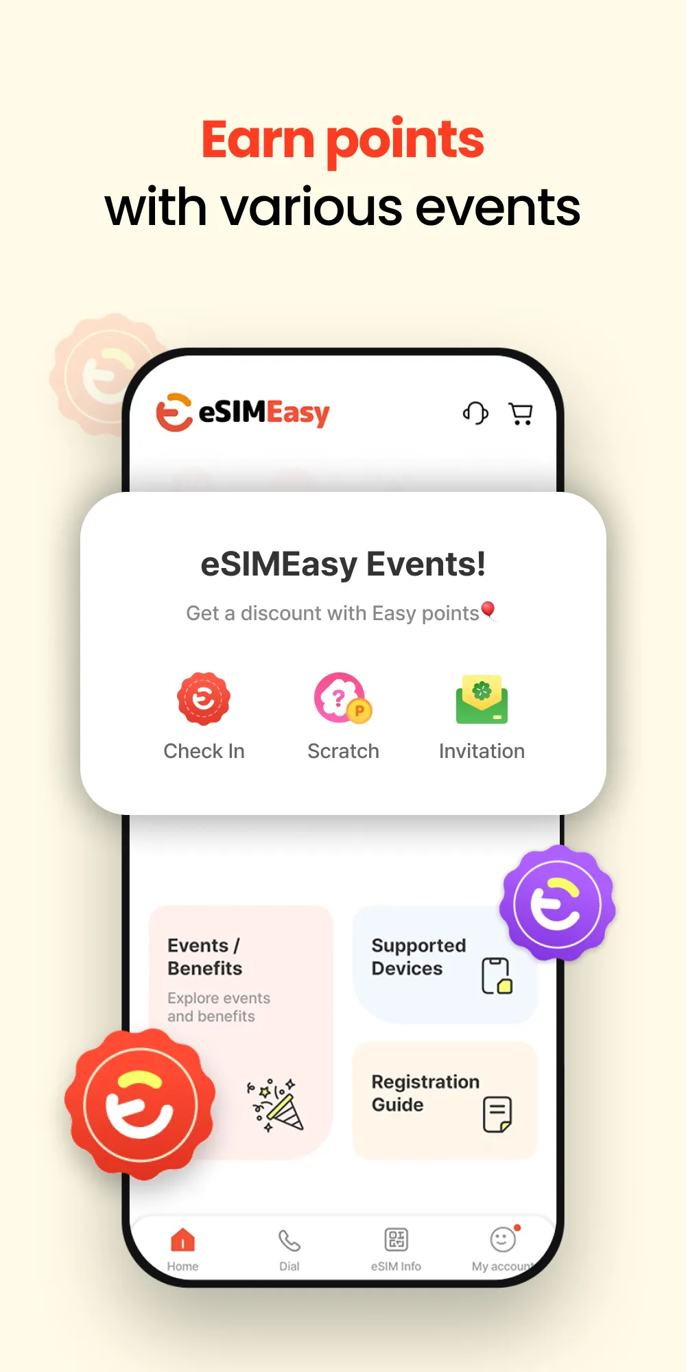 eSIMEasy-Travel with Data eSIM | Indus Appstore | Screenshot
