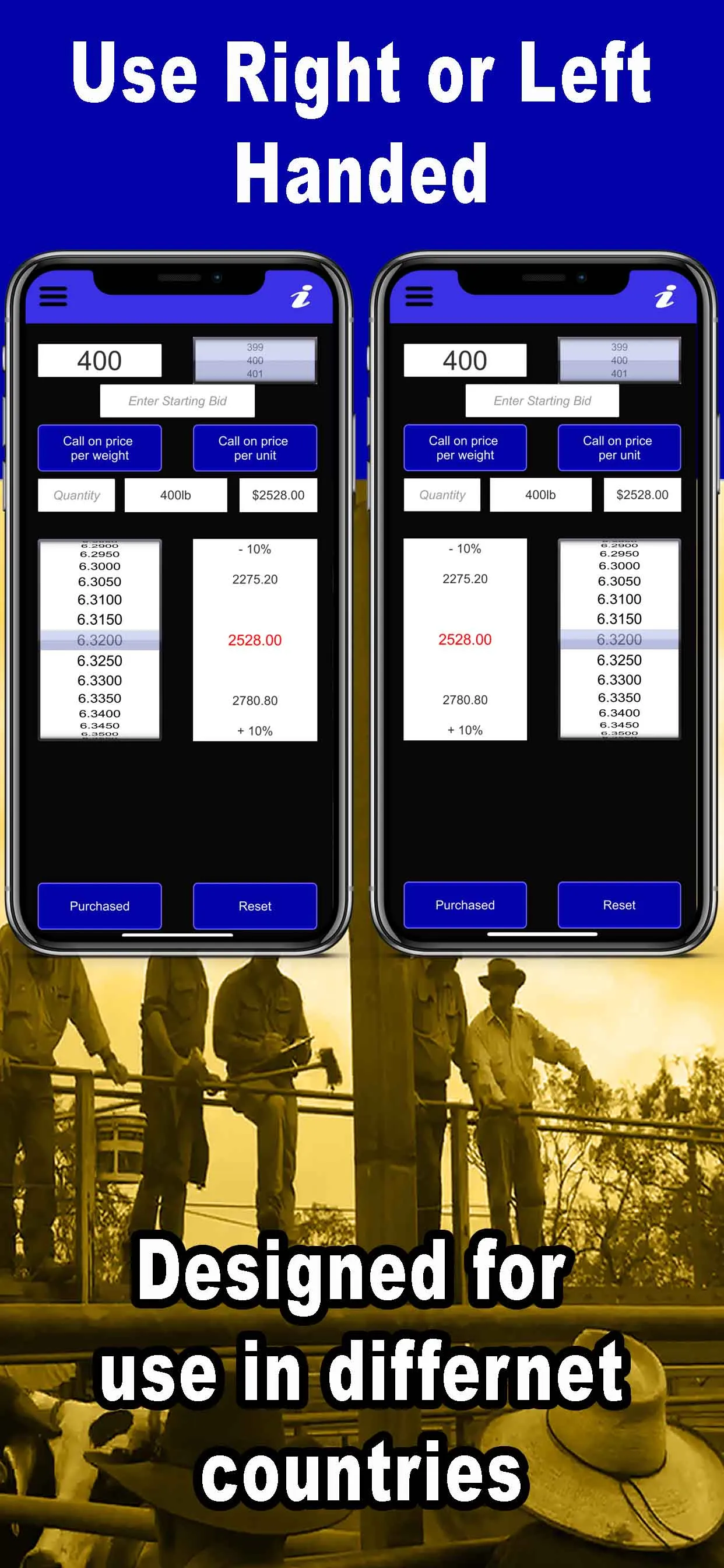 Livestock Auction Calculator | Indus Appstore | Screenshot