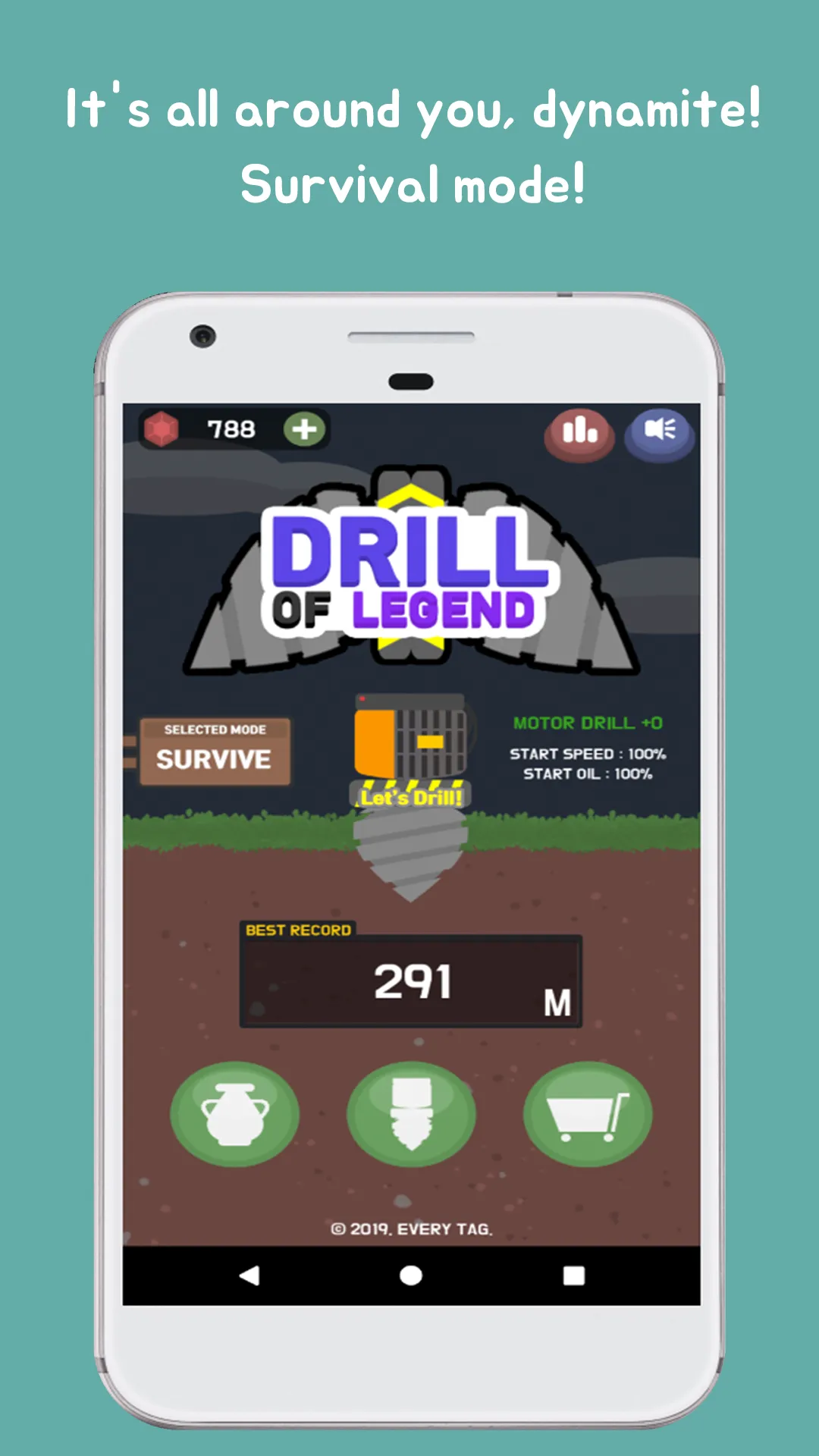 Legend Of Drill - infinite gro | Indus Appstore | Screenshot