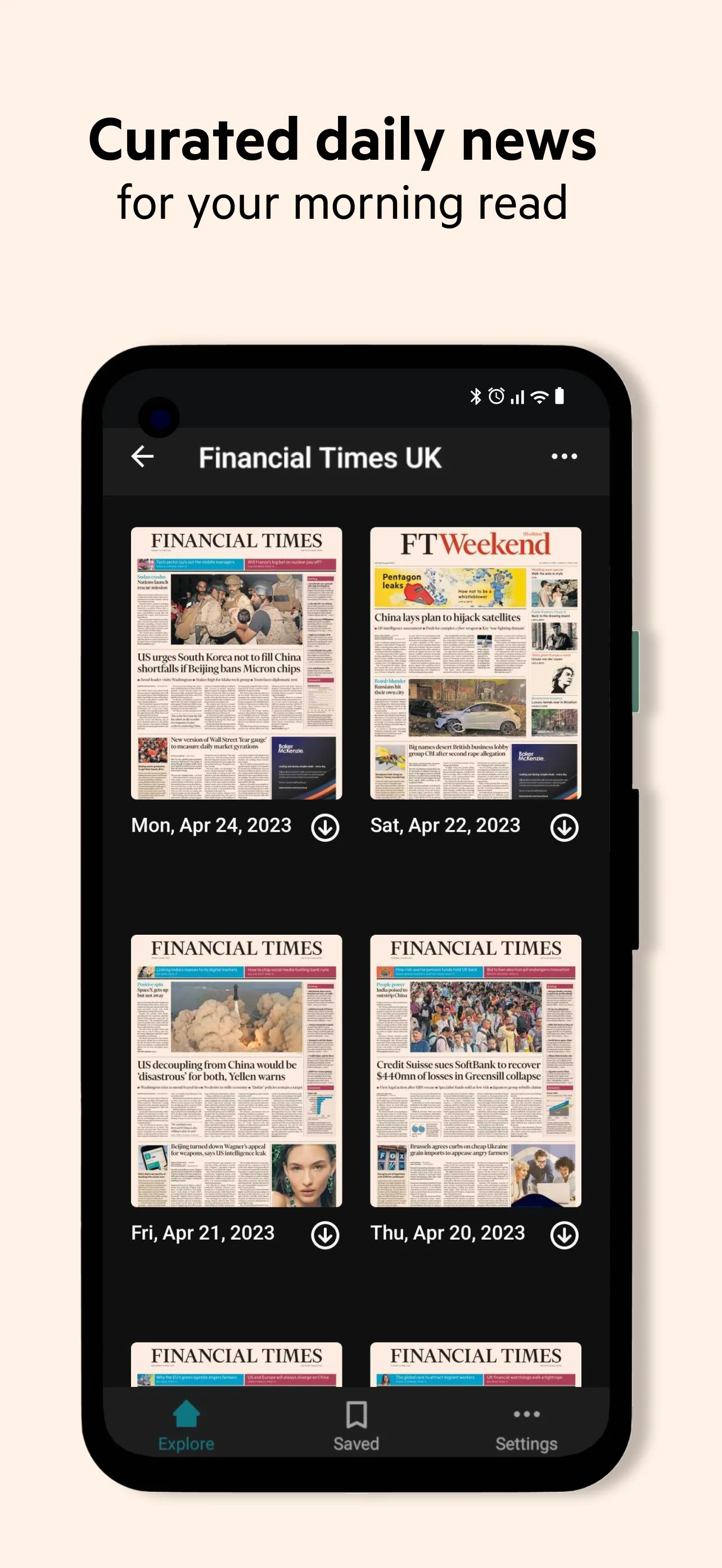 FT Digital Edition | Indus Appstore | Screenshot