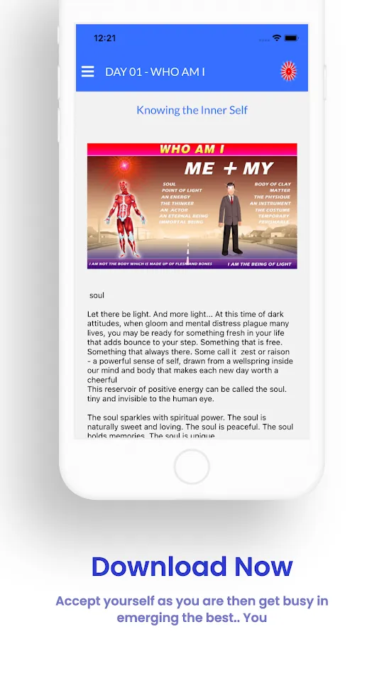 Learn Rajyoga Meditation | Indus Appstore | Screenshot