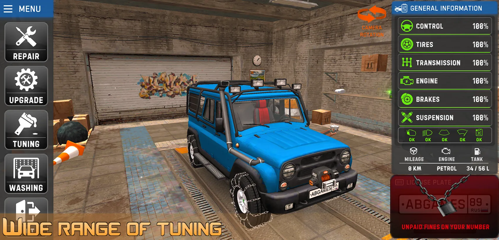 Russian Car Driver Uaz Hunter | Indus Appstore | Screenshot