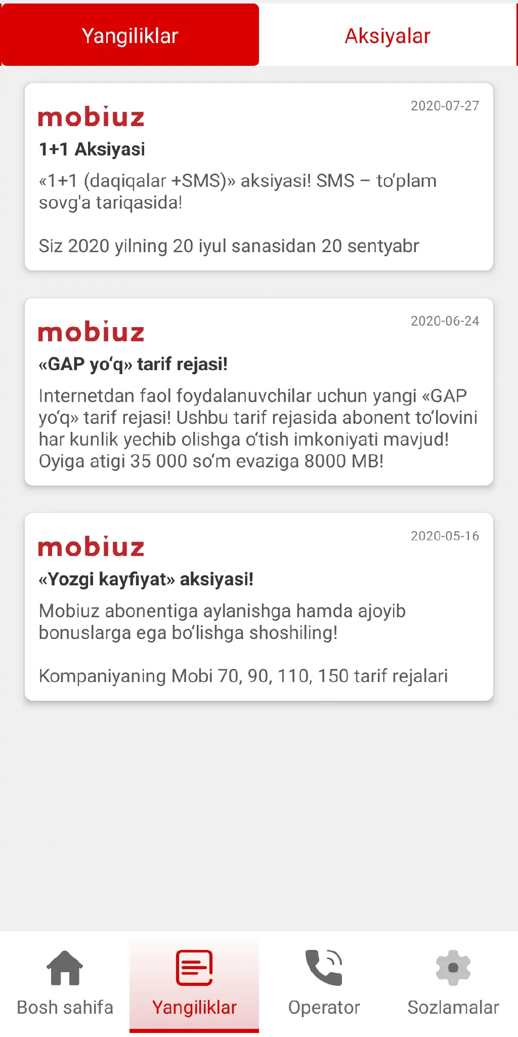 USSD KODLAR UZBEKISTAN | Indus Appstore | Screenshot