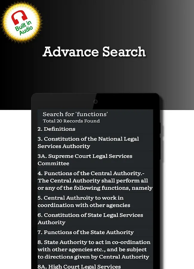 Legal Services Authorities Act 1987 | Indus Appstore | Screenshot