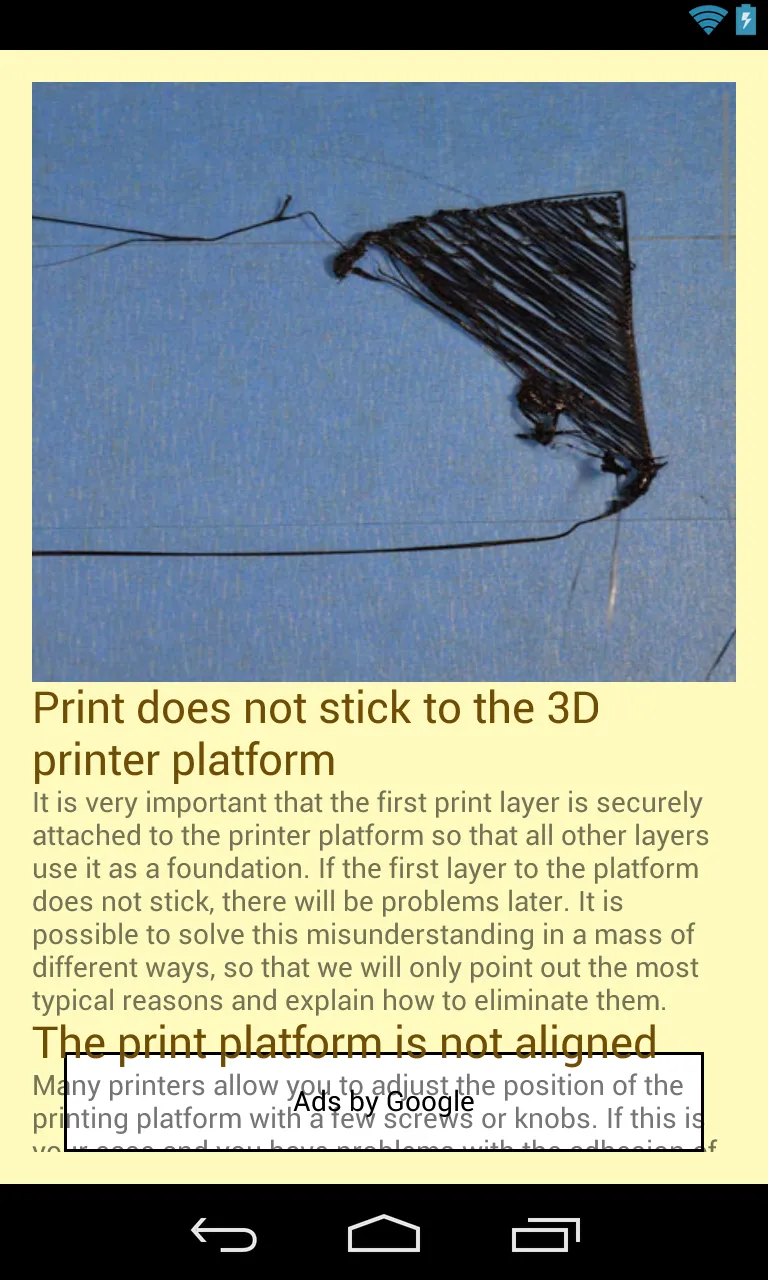 3D printer "Print errors V2" | Indus Appstore | Screenshot