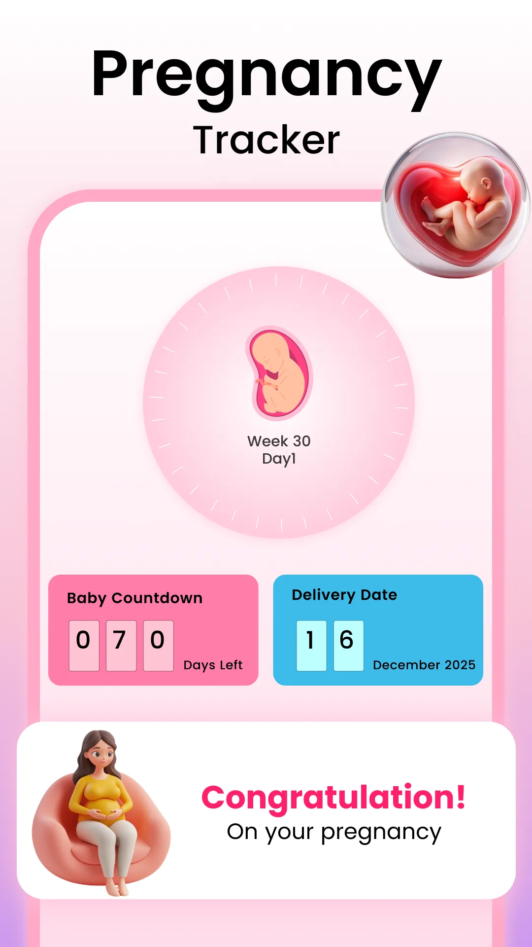 Period Tracker: Pregnancy App | Indus Appstore | Screenshot
