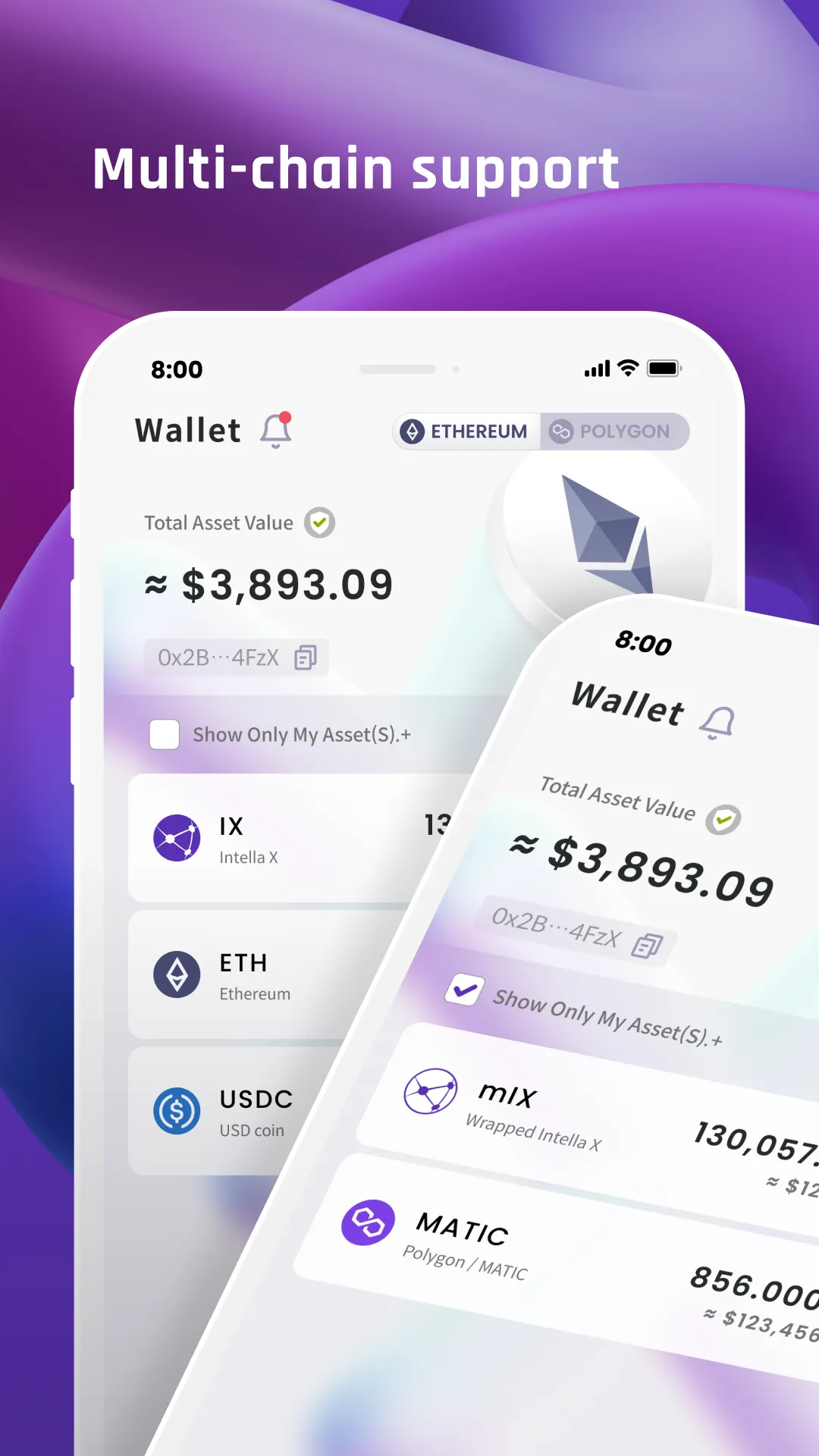 Intella X Wallet | Indus Appstore | Screenshot