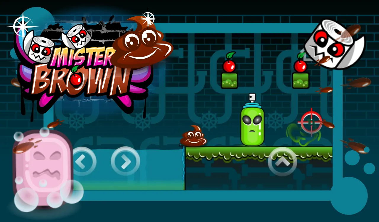 Mr Brown Poop Adventure | Indus Appstore | Screenshot