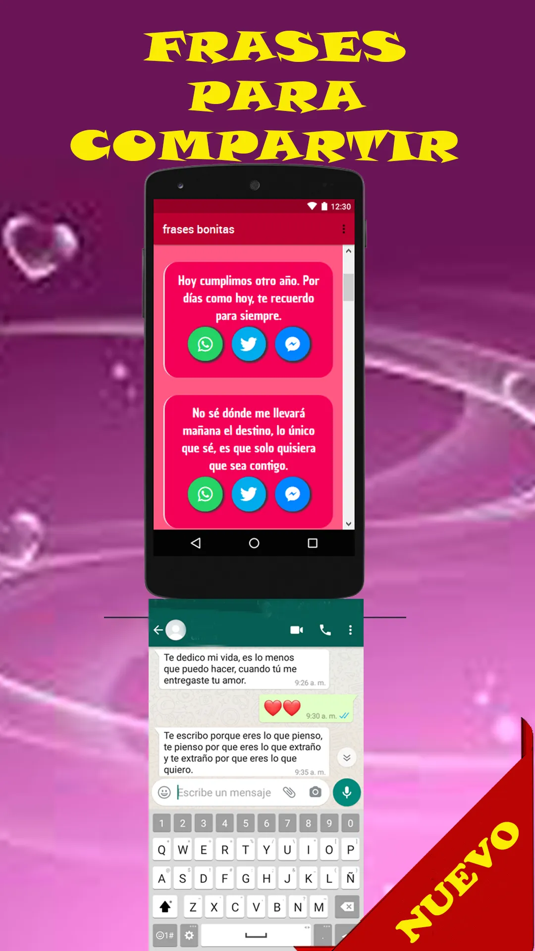 beautiful phrases of love | Indus Appstore | Screenshot