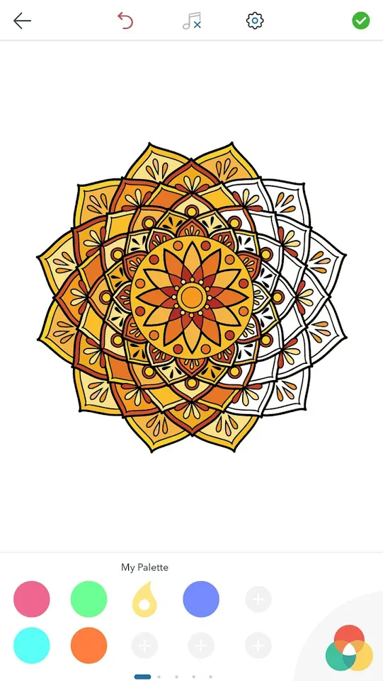 Mandala Coloring Pages | Indus Appstore | Screenshot