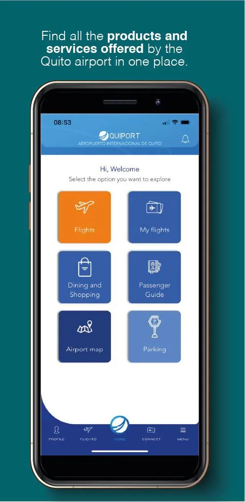 Aeropuerto Quito | Indus Appstore | Screenshot