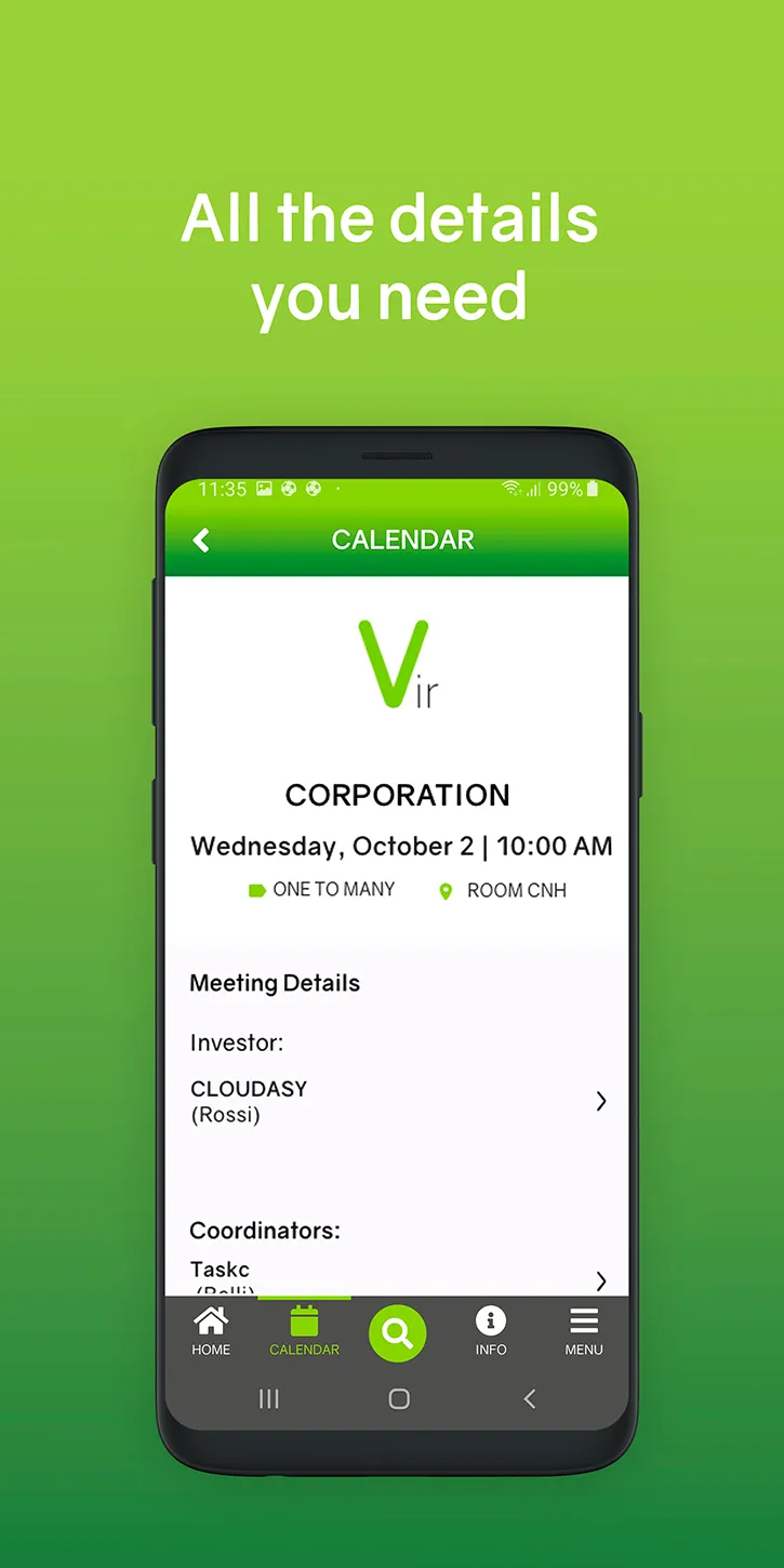 Virgilio Investor Relations | Indus Appstore | Screenshot