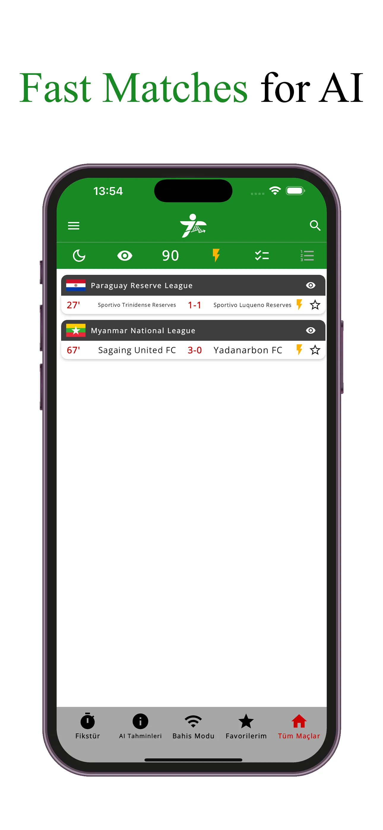 iTahmin - Live Football Stats | Indus Appstore | Screenshot