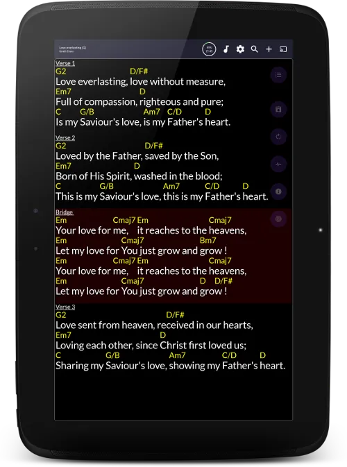 OpenSongApp - Songbook | Indus Appstore | Screenshot