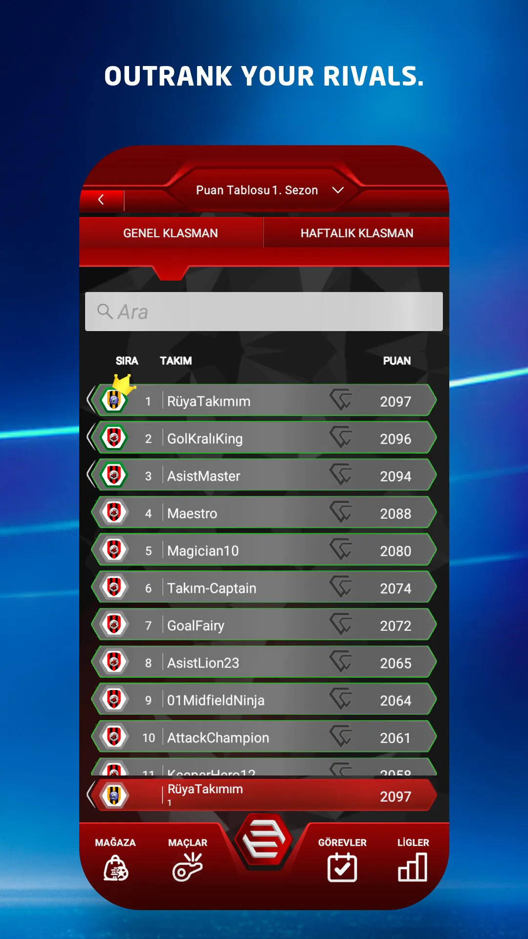 Sosyal Lig - Soccer Game | Indus Appstore | Screenshot