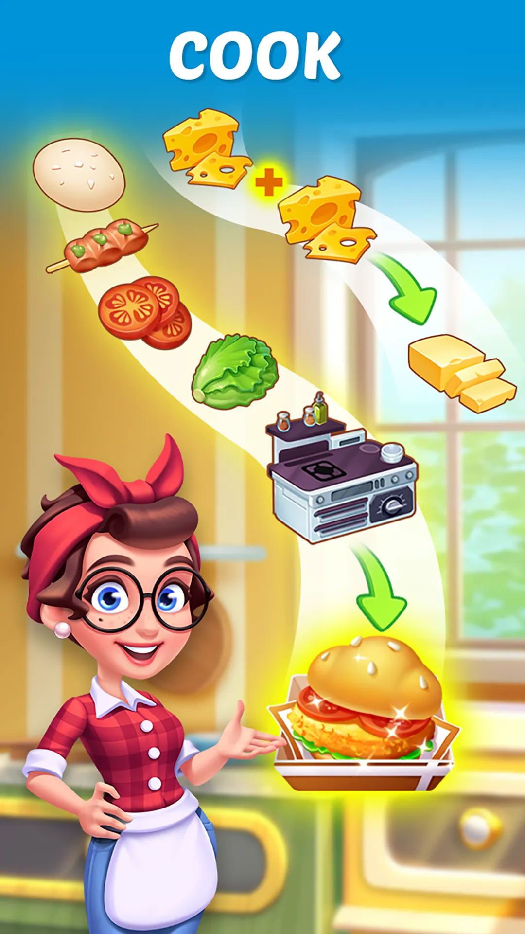 Merge Cooking® | Indus Appstore | Screenshot