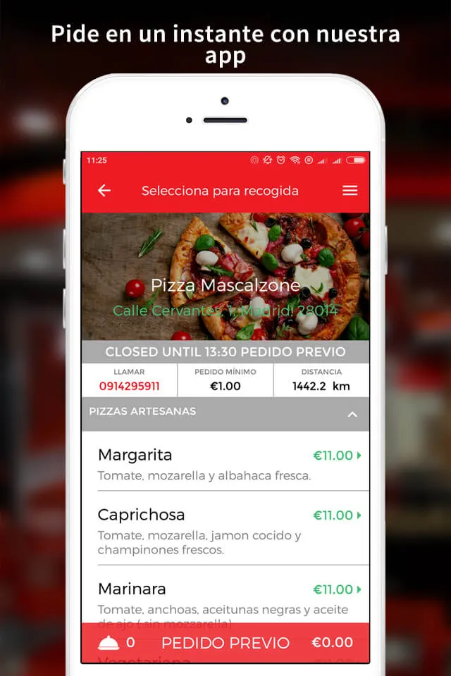 PIZZAMASCALZONE | Indus Appstore | Screenshot