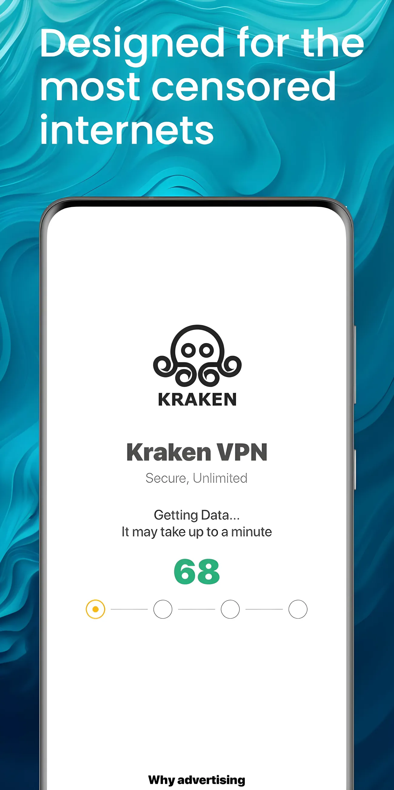 Kraken VPN - Ultra-Fast VPN | Indus Appstore | Screenshot