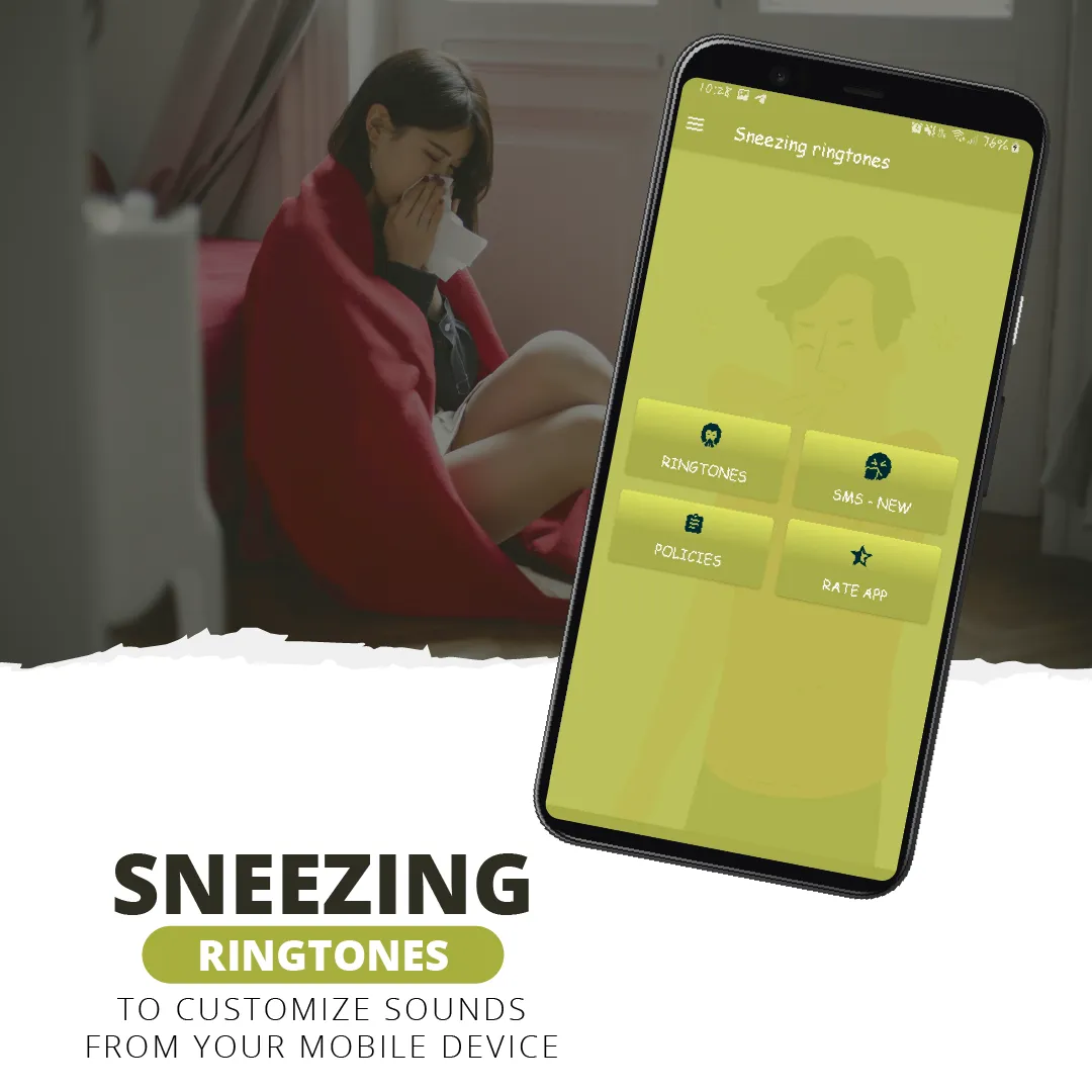 Sneeze ringtones-sneeze sounds | Indus Appstore | Screenshot