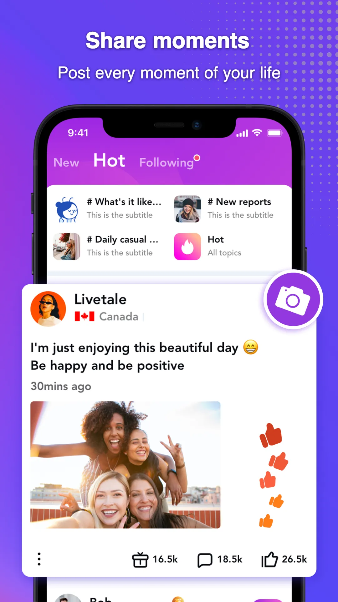 BoBo-Voice chat, Live Stream | Indus Appstore | Screenshot