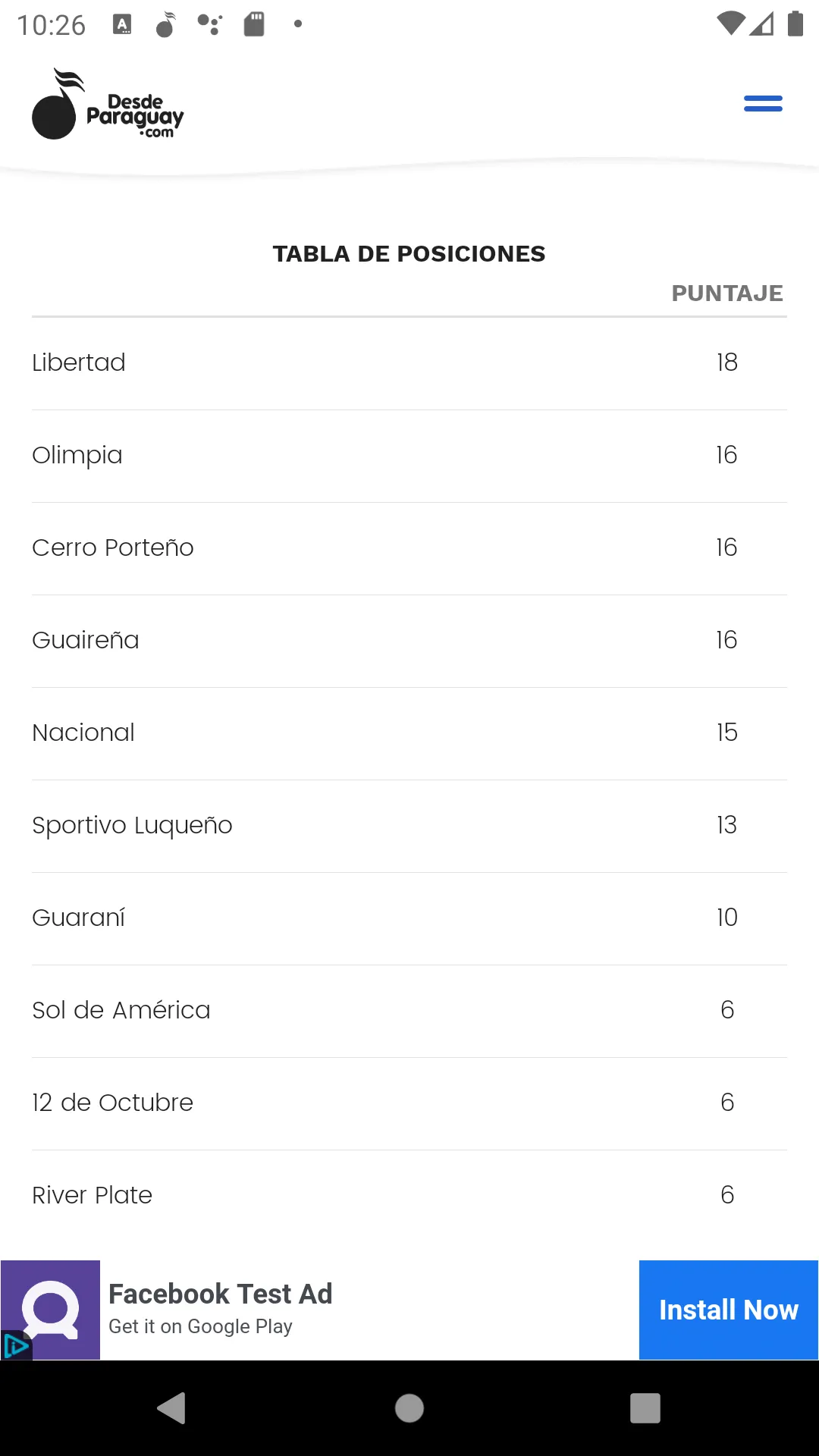 DesdePy Radios del Paraguay | Indus Appstore | Screenshot