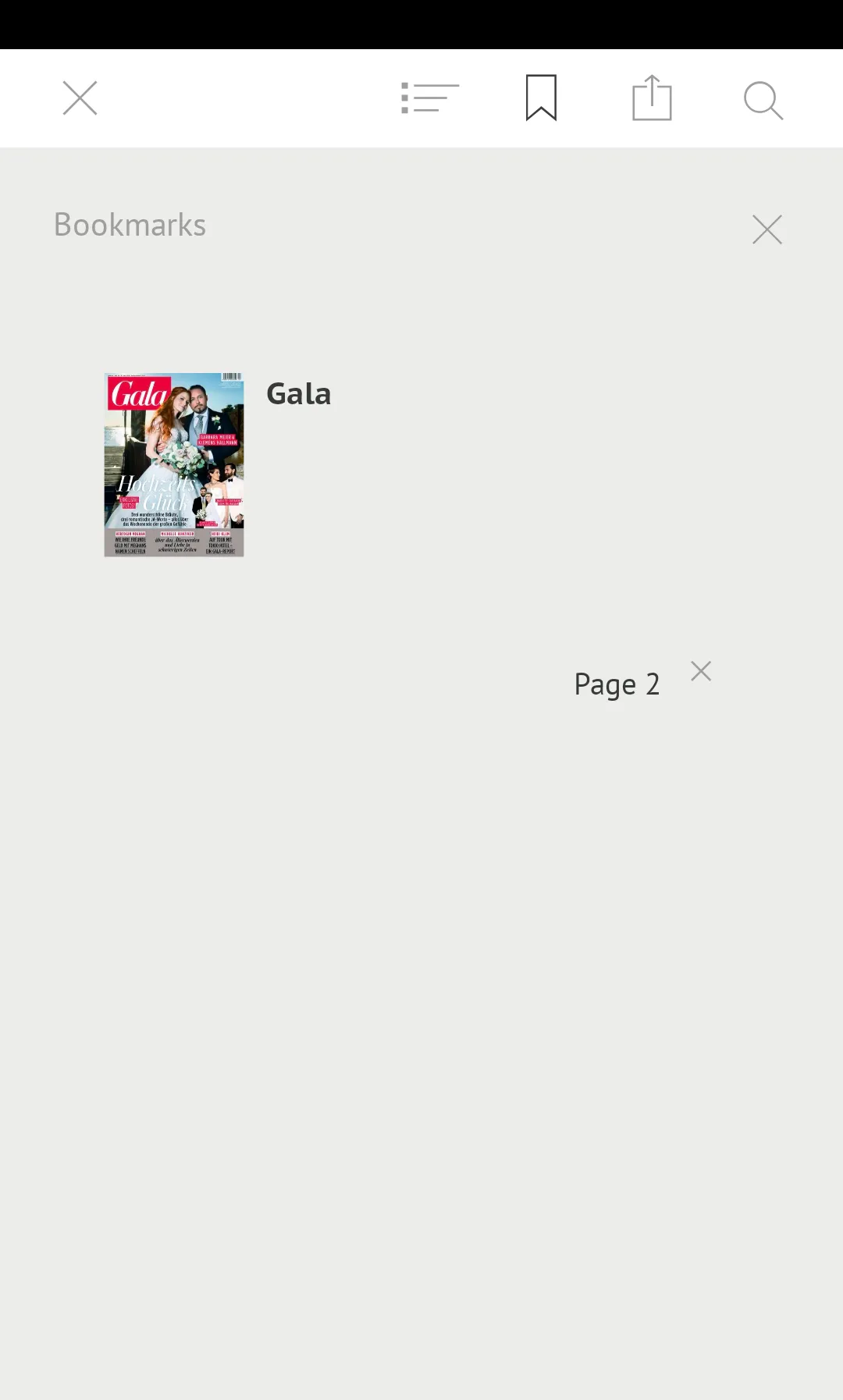 GALA Magazin | Indus Appstore | Screenshot