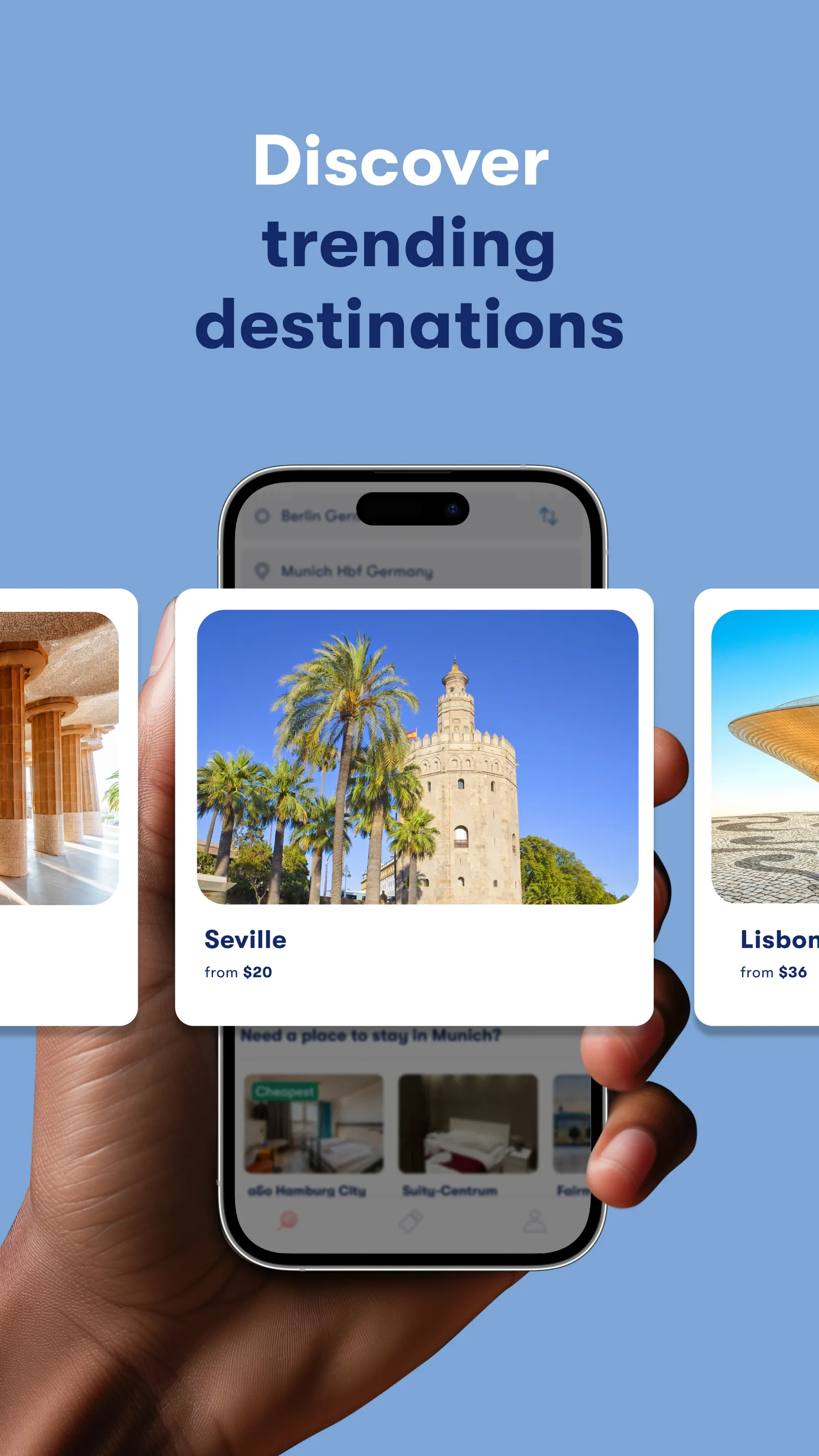 Omio: Book your travel tickets | Indus Appstore | Screenshot