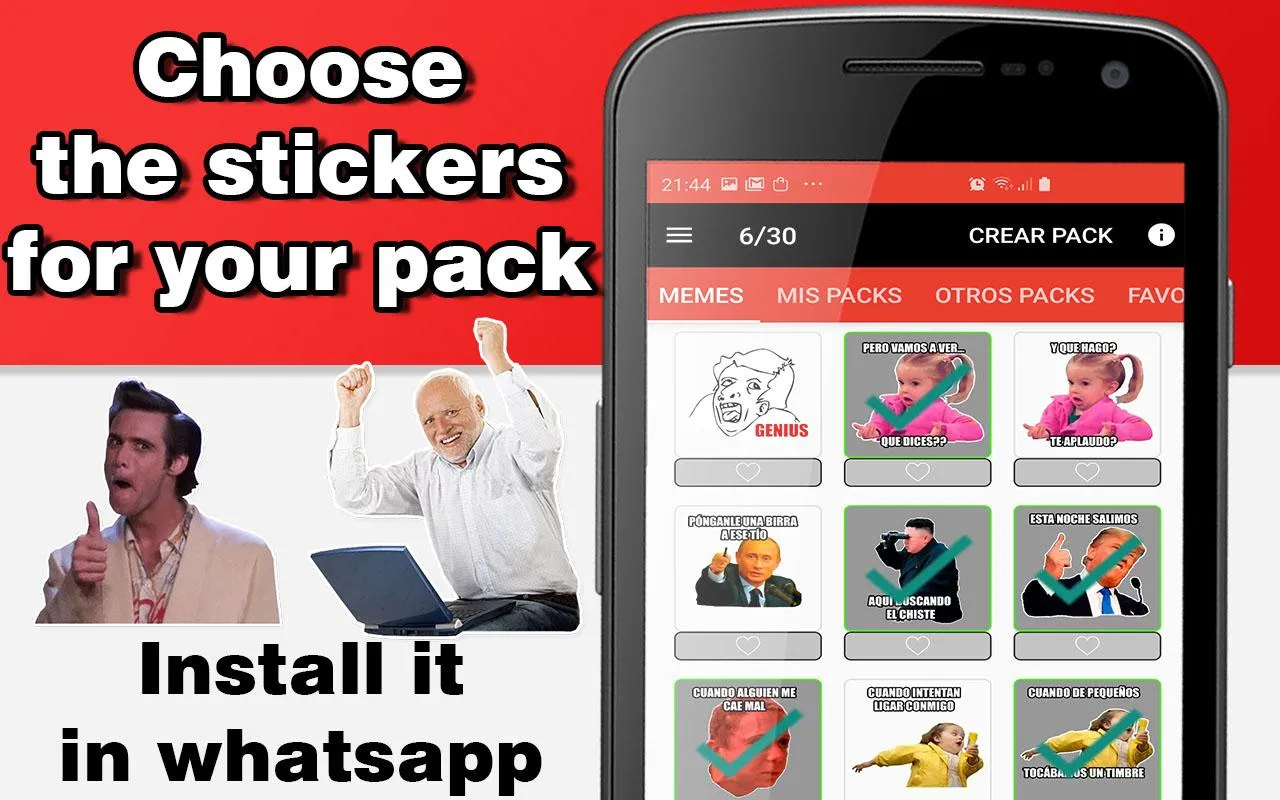 Create stickers memes | Indus Appstore | Screenshot